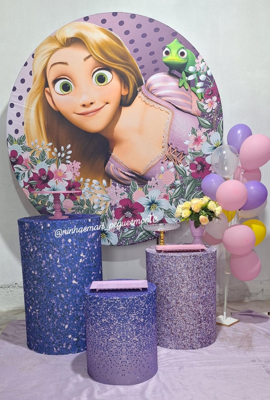 Kit Prata Rapunzel - N&M-pegue e monte