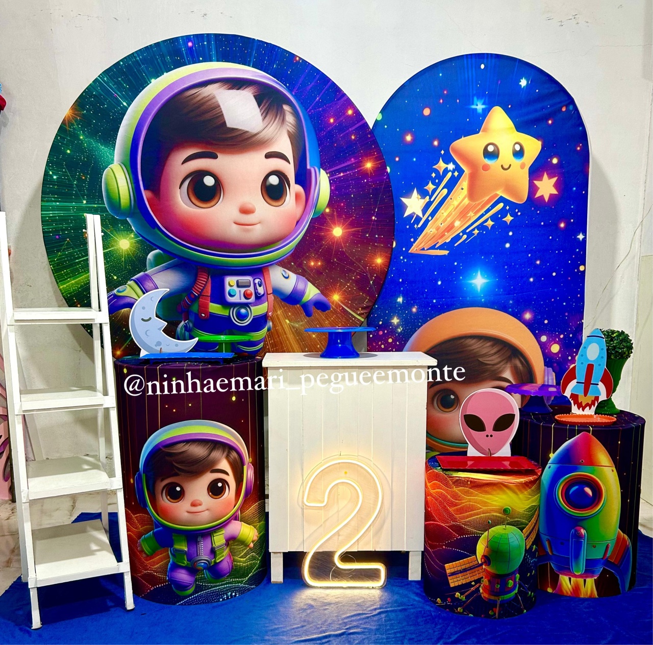 Kit Diamante Astronauta 3   - N&M-pegue e monte