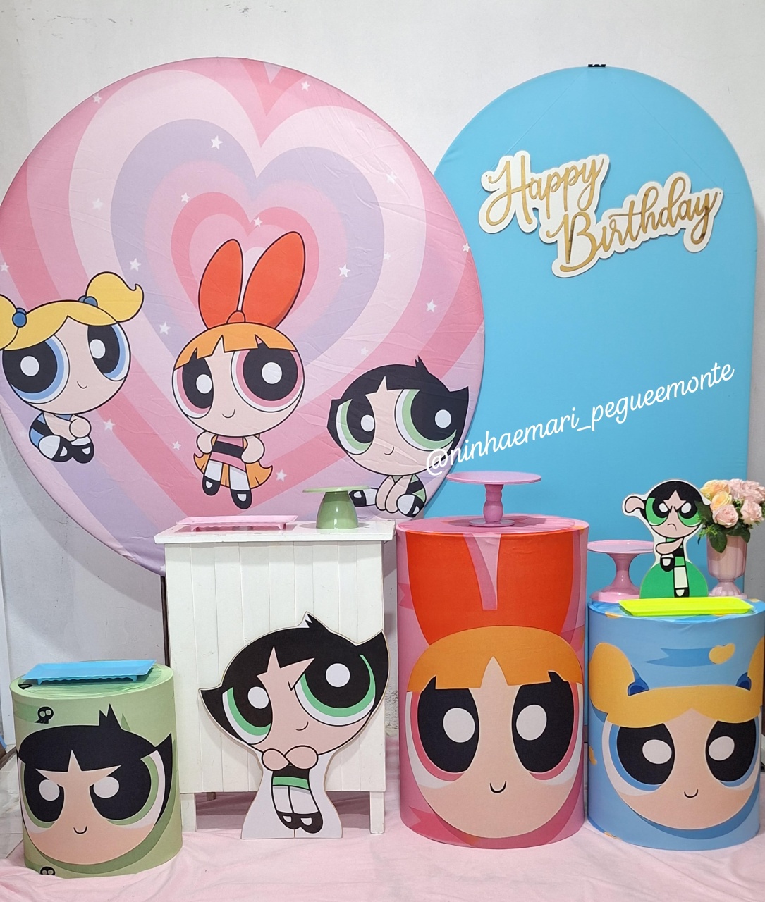 Kit Diamante As Meninas Super Poderosas  - N&M-pegue e monte