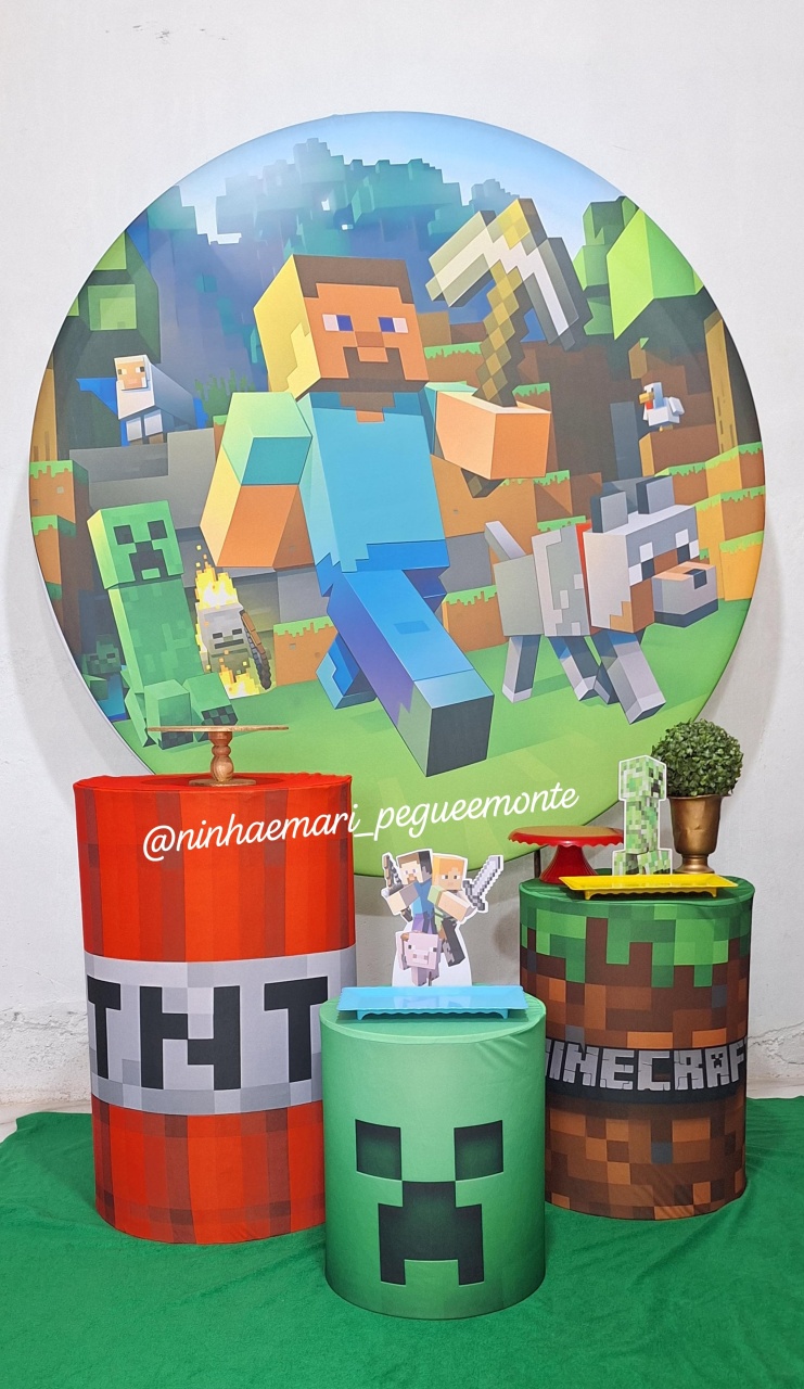 Kit Prata Minecreft     - N&M-pegue e monte