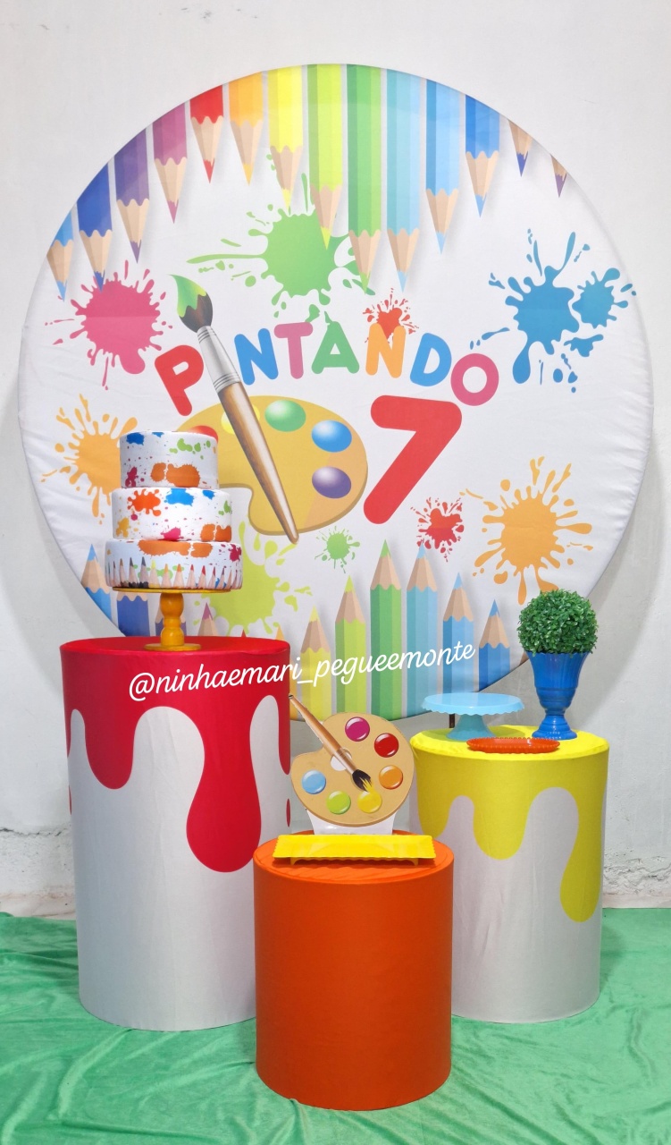 Kit Prata Pintando O 7  - N&M-pegue e monte