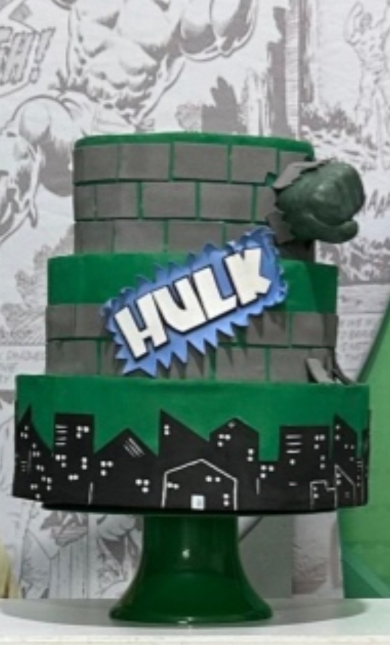 Bolofake Hulk - N&M-pegue e monte