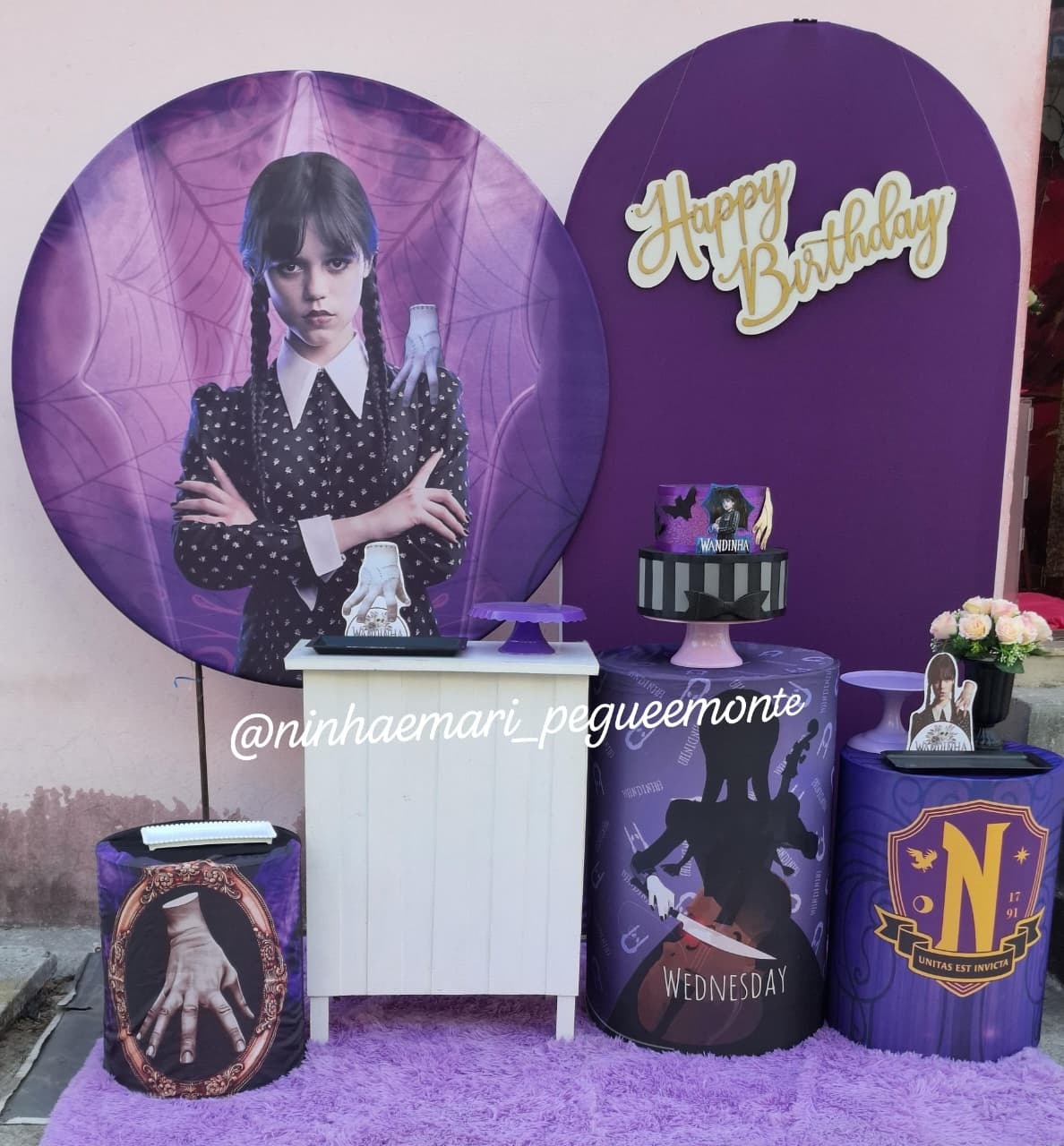 Kit Diamante Wandinha 2 - N&M-pegue e monte