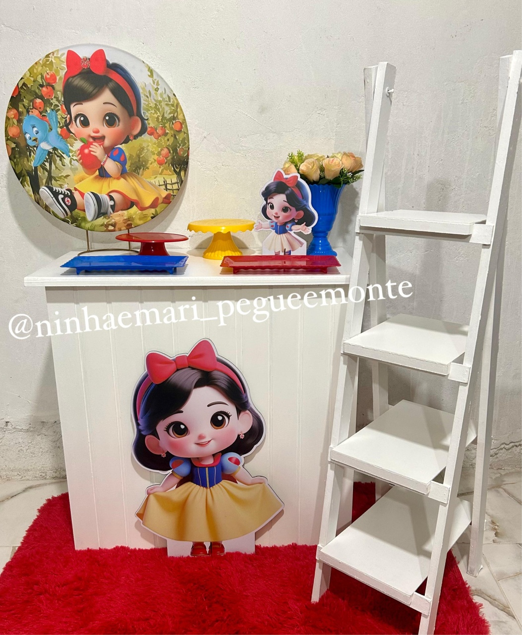Kit Mesa Branca de Neve Gut - N&M-pegue e monte