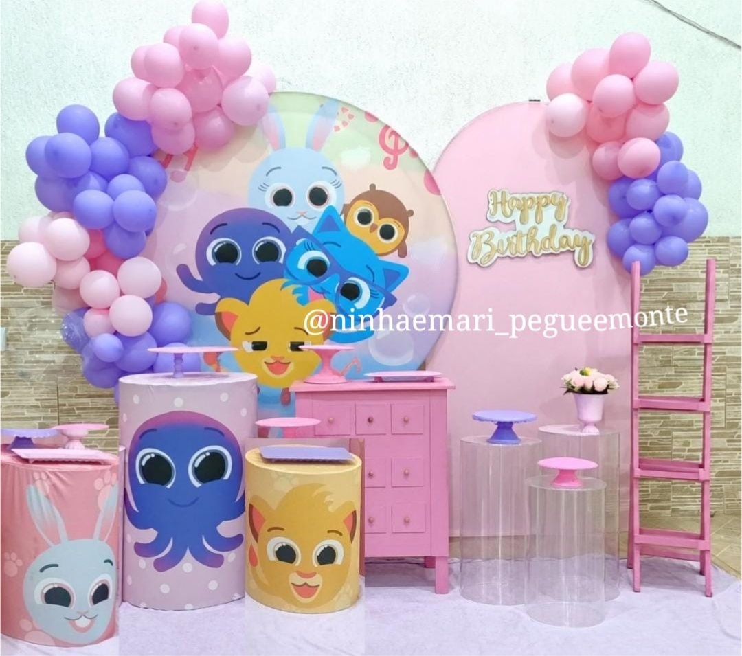Kit Diamante Super Luxo Bolofofo Menina - N&M-pegue e monte