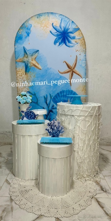 Kit Luxo Fundo Do Mar - N&M-pegue e monte
