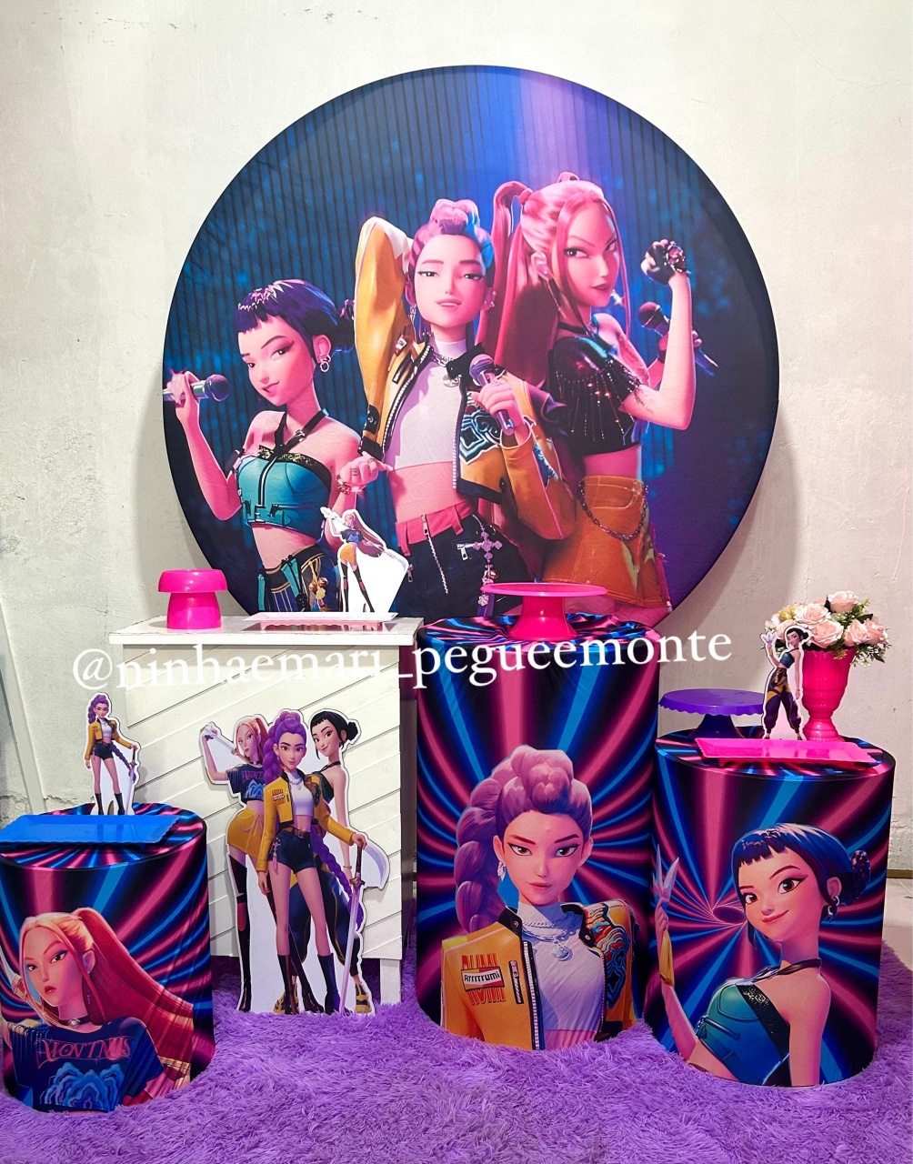 Kit Ouro Guerreiras K-Pop 1 - N&M-pegue e monte