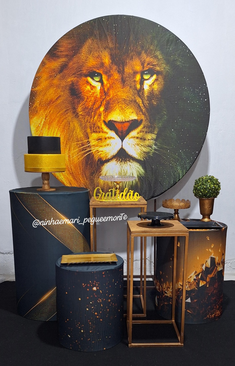Kit Ouro Leão  - N&M-pegue e monte