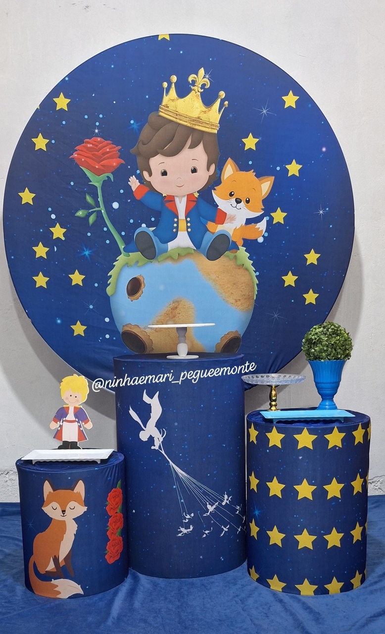 Kit Prata Pequeno Príncipe 2 - N&M-pegue e monte