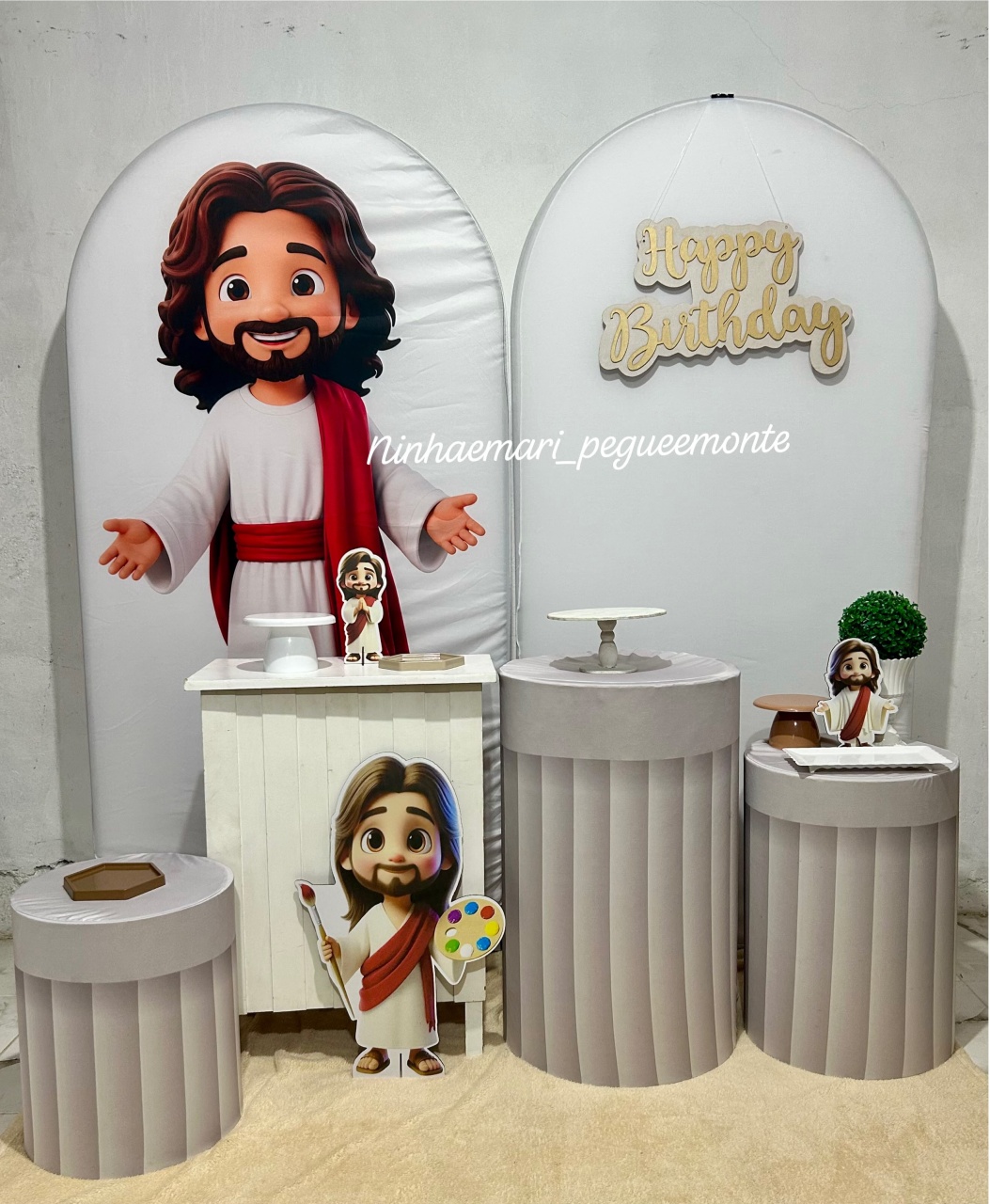 Kit Composição Jesus - N&M-pegue e monte
