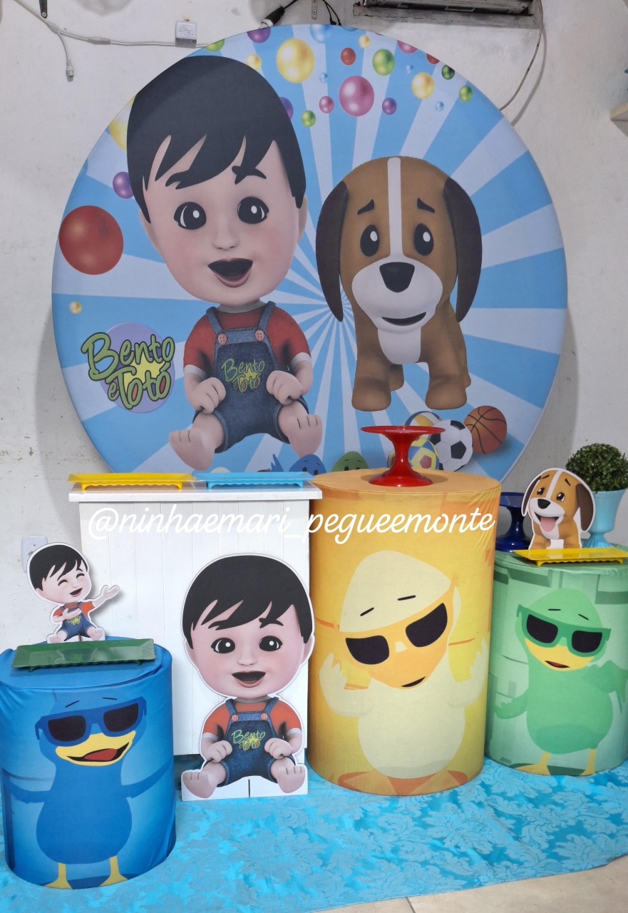 Kit Ouro Bento E Toto 2 - N&M-pegue e monte