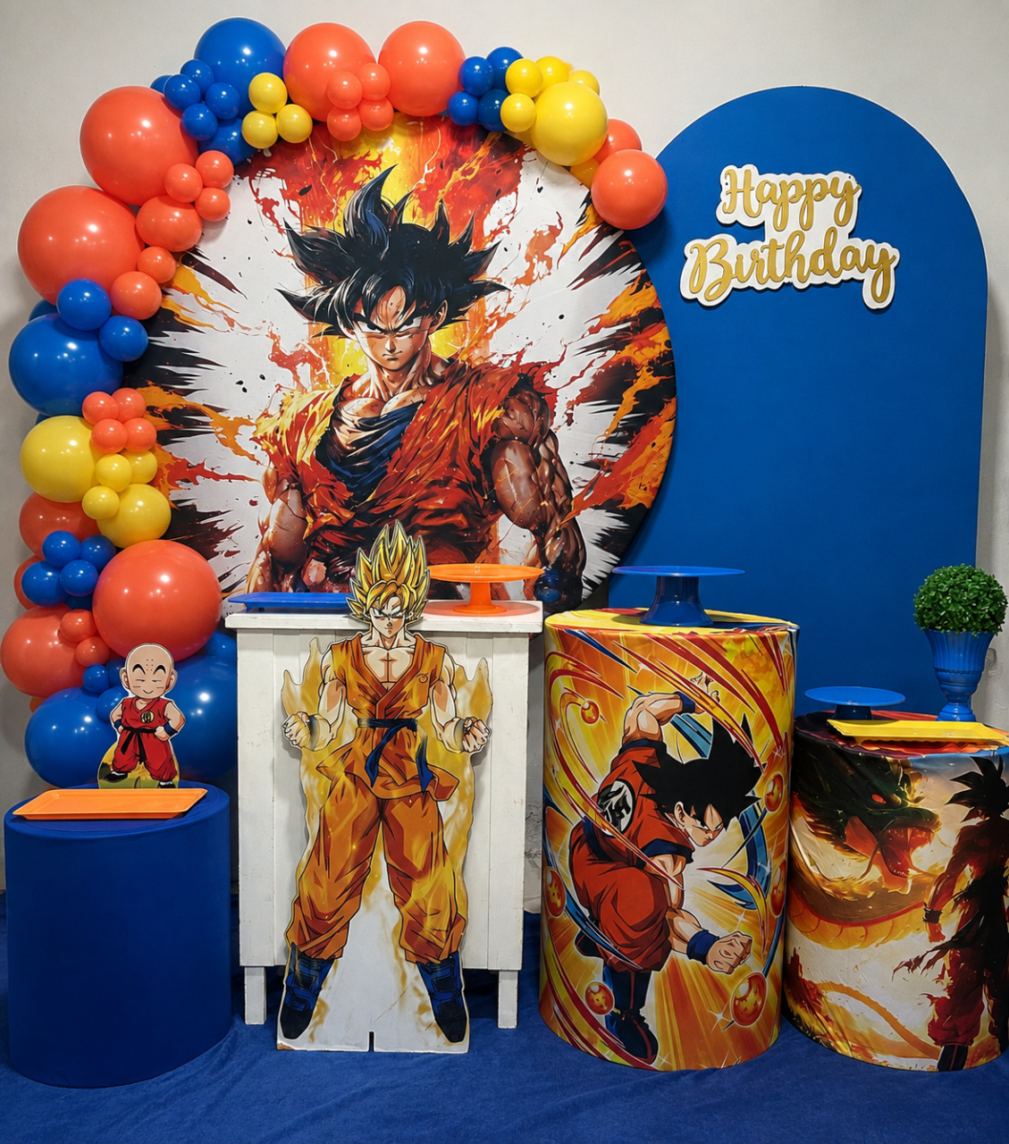 Decoração Kit Diamante Dragon Ball 1 - N&M-pegue e monte