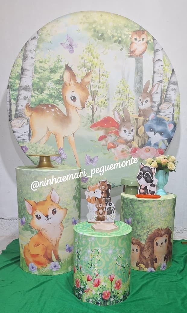 Kit Prata Floresta - N&M-pegue e monte