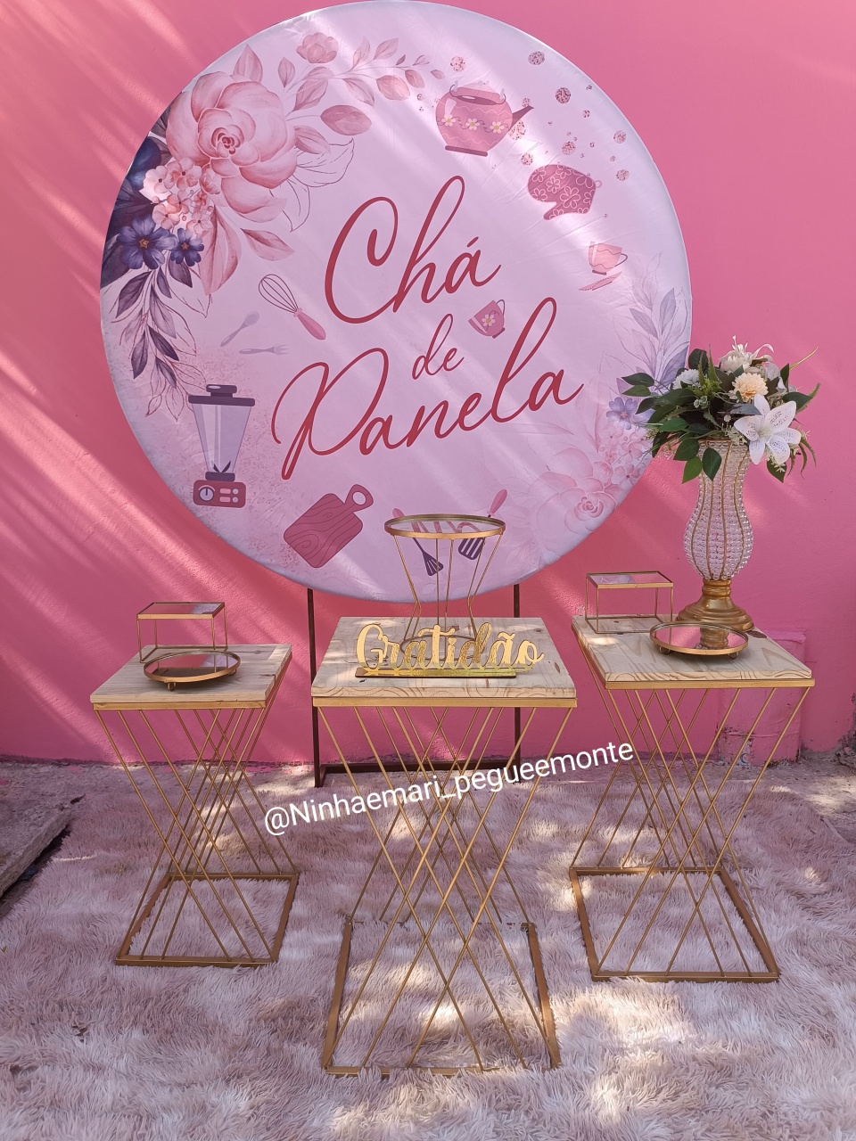 Kit Ouro Chá de Panela 2 - N&M-pegue e monte