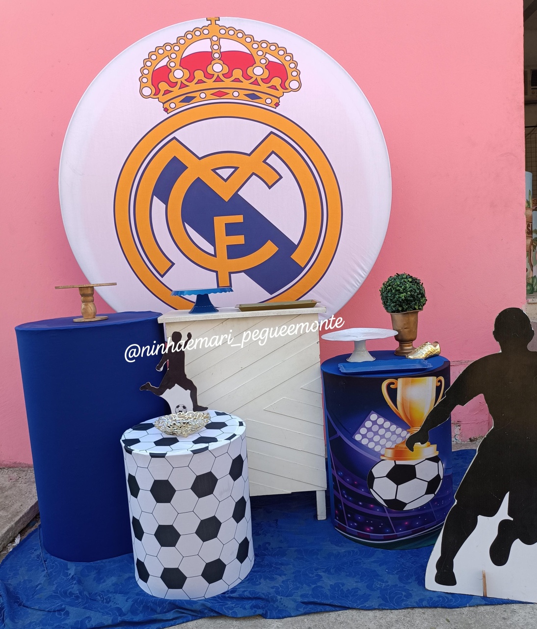 Kit Ouro Real Madrid - N&M-pegue e monte