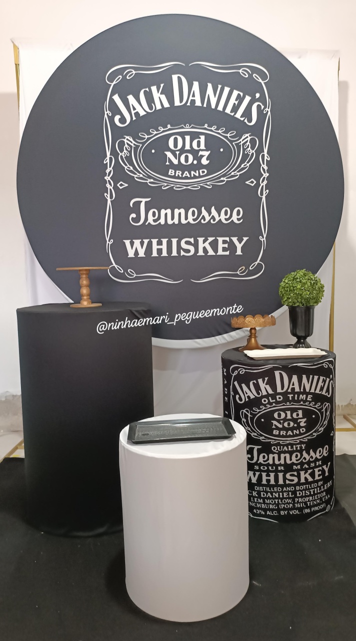 Kit Prata Jack Daniels - N&M-pegue e monte