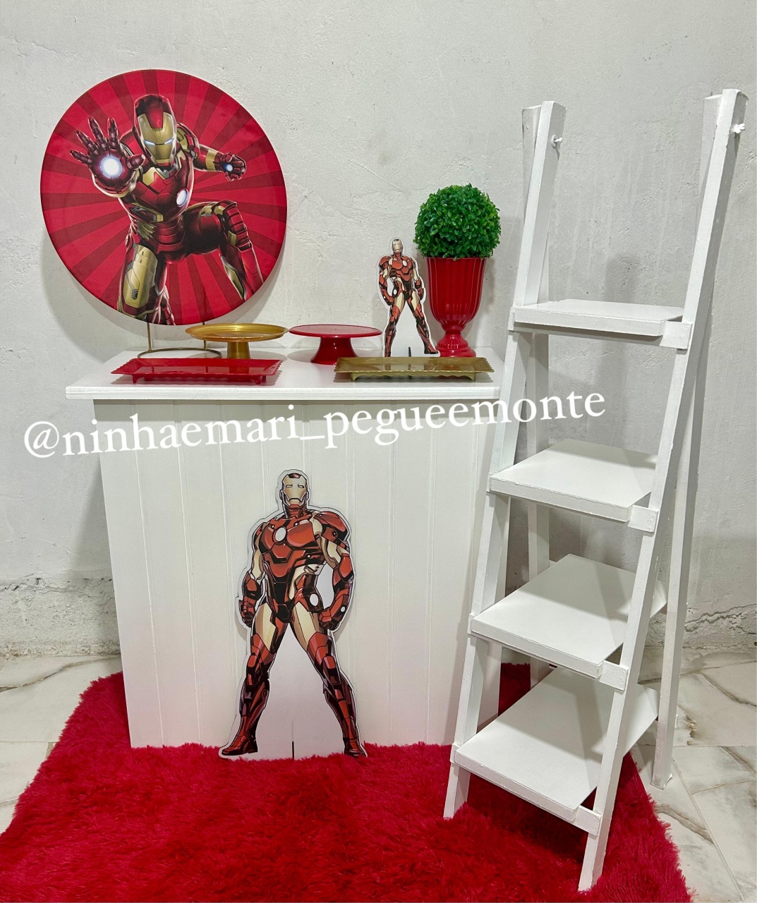 Kit Mesa Homem de Ferro - N&M-pegue e monte