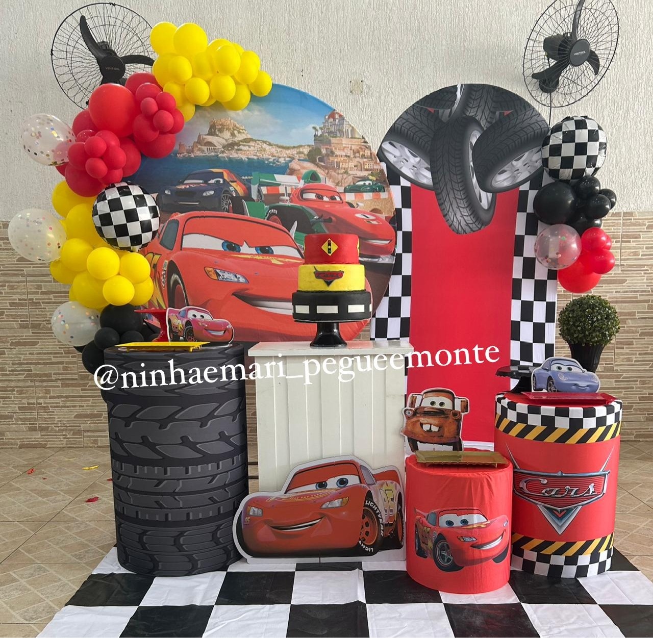 Decoração Kit Diamante Carros - N&M-pegue e monte