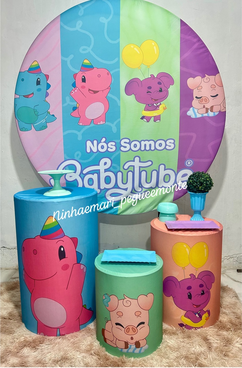 Kit Prata Babytube - N&M-pegue e monte