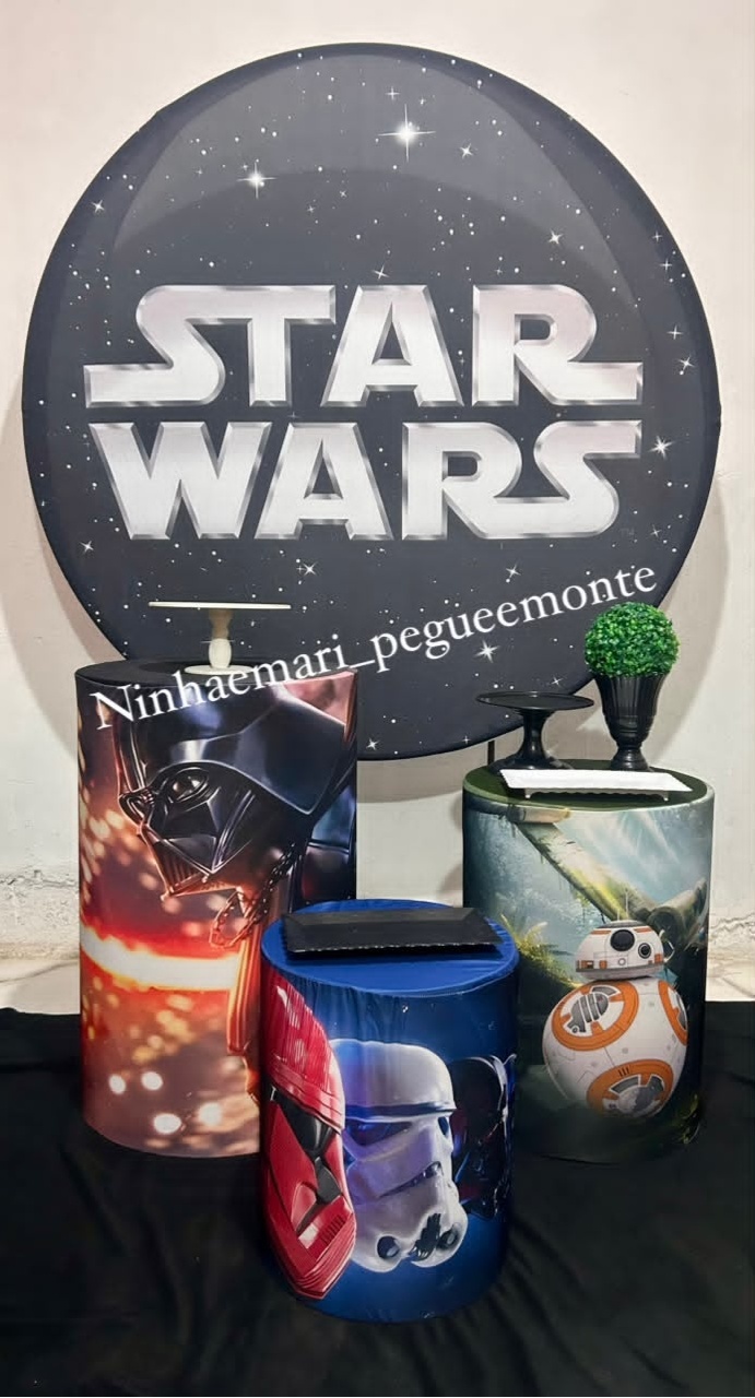 Kit Prata Star Wars - N&M-pegue e monte
