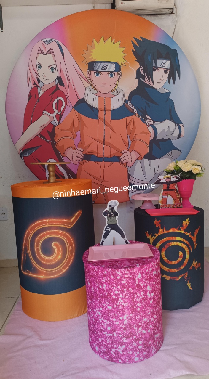 Kit Prata Naruto  - N&M-pegue e monte