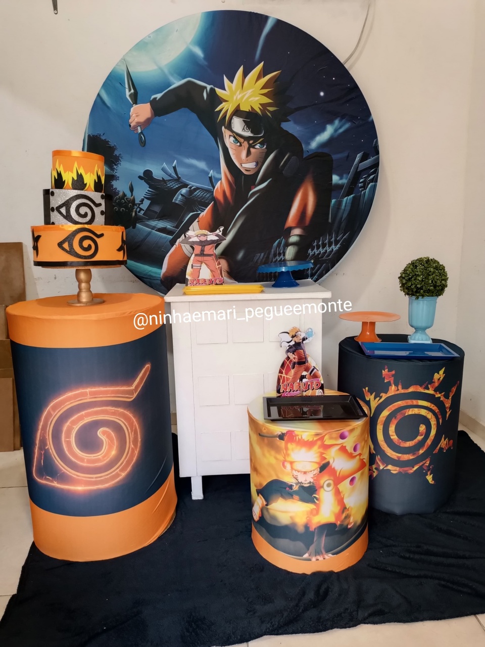 Kit Ouro Naruto  - N&M-pegue e monte