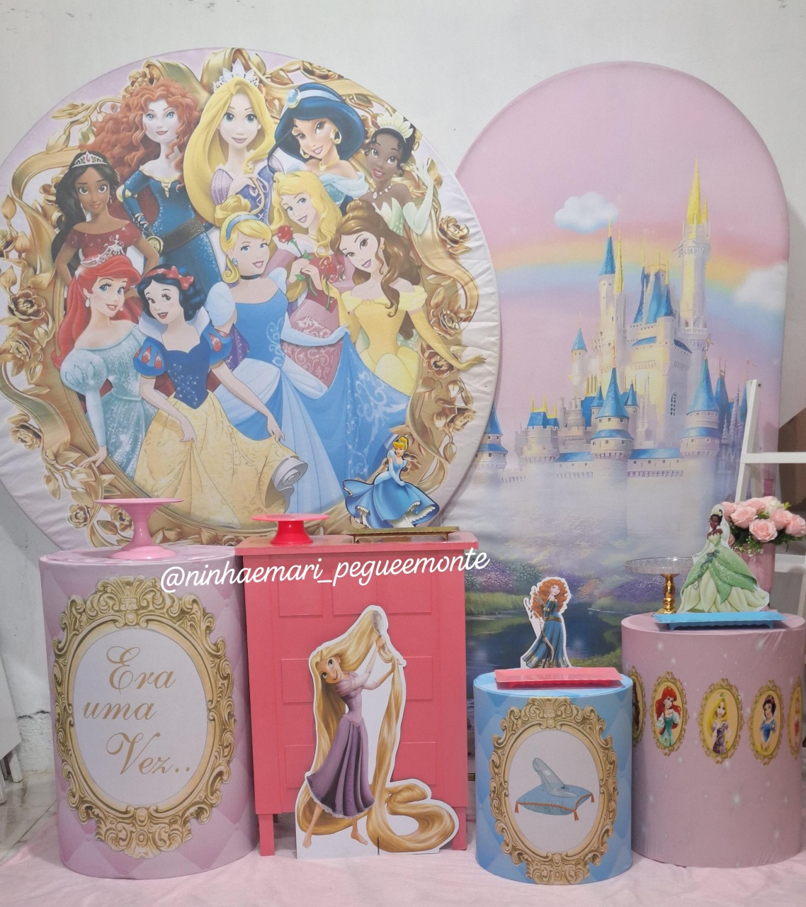 Kit Diamante As Princesas 2  - N&M-pegue e monte