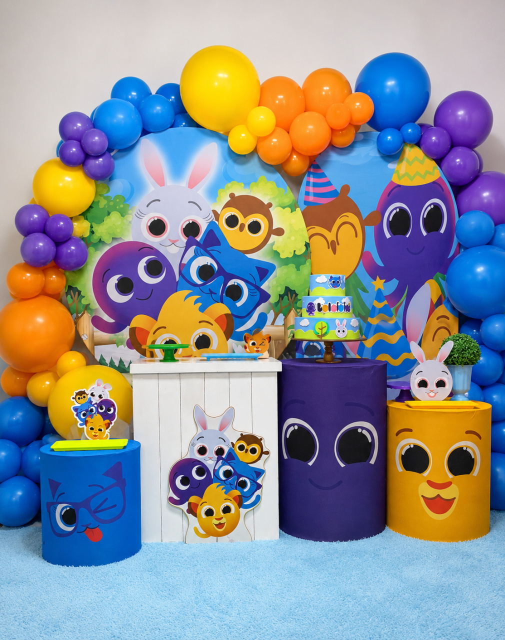 Decoração Kit Diamante Bolofofo - N&M-pegue e monte