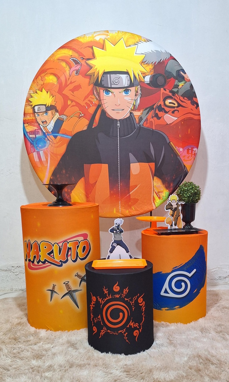 Kit Prata Naruto 2 - N&M-pegue e monte
