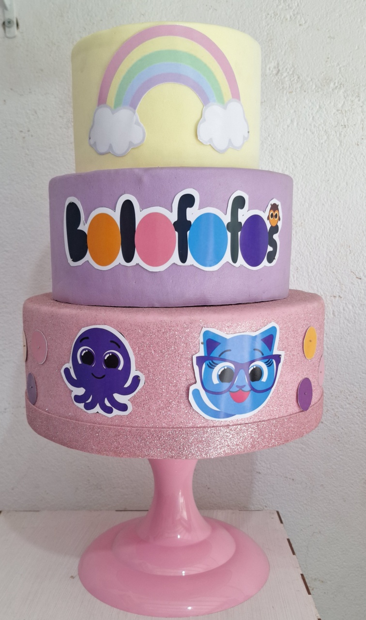 Bolofake Bolofofo Menina - N&M-pegue e monte