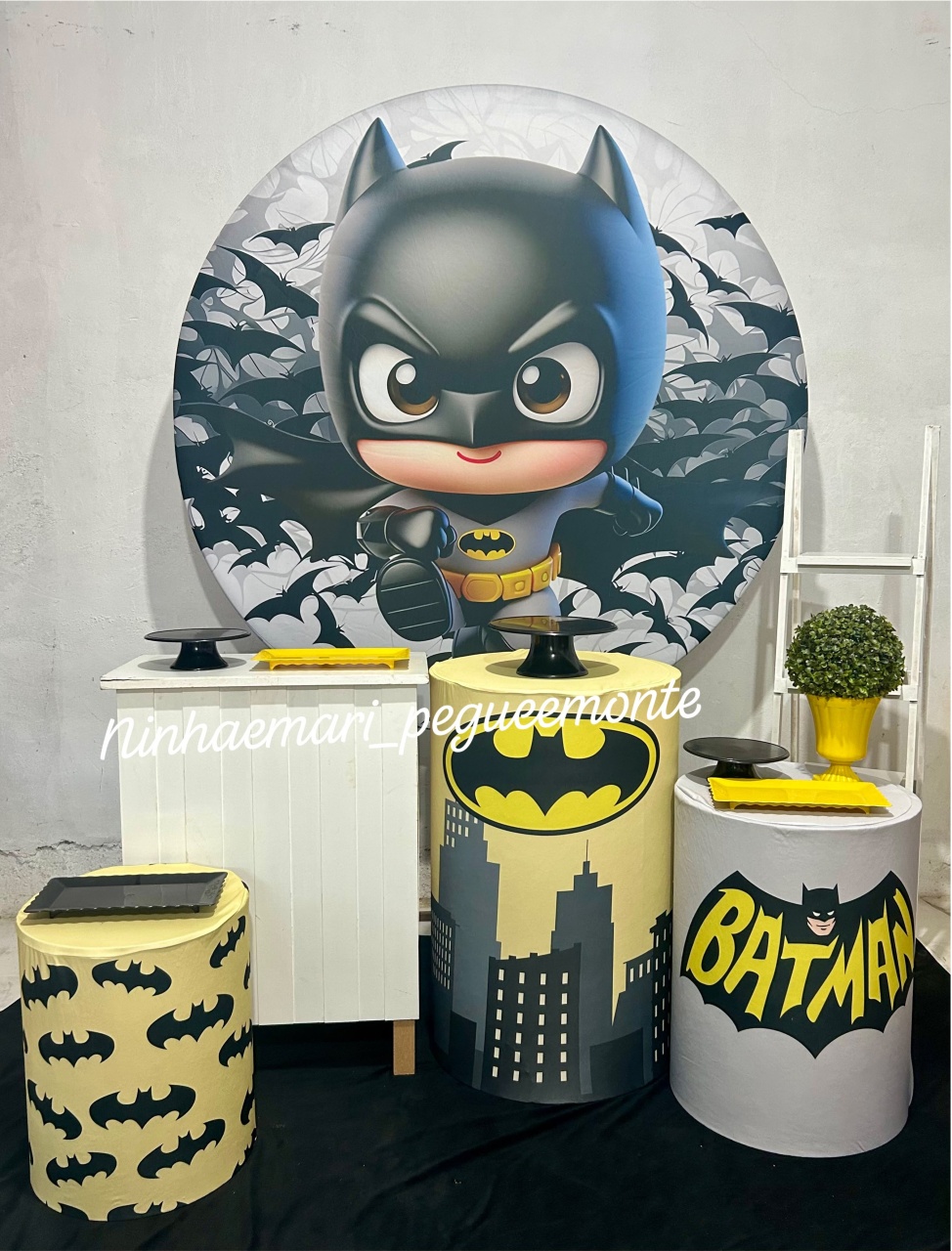 Kit Ouro Batman Baby - N&M-pegue e monte