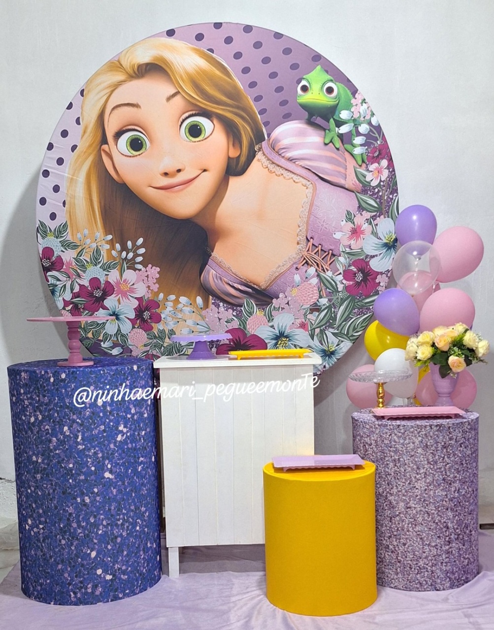 Kit Ouro Rapunzel - N&M-pegue e monte