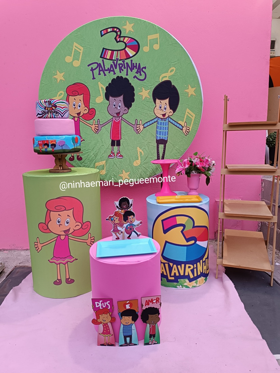 Kit Prata 3 Palavrinhas  - N&M-pegue e monte