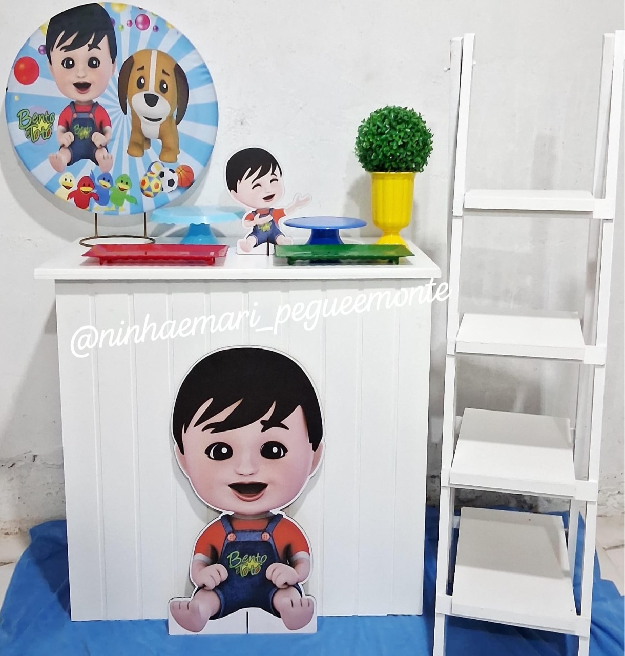 Kit Mesa Acessórios Bento E Toto - N&M-pegue e monte