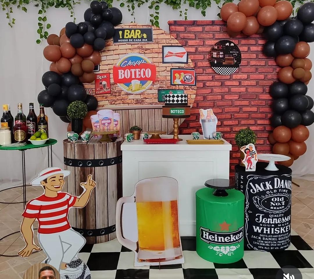 Decoração Boteco - N&M-pegue e monte