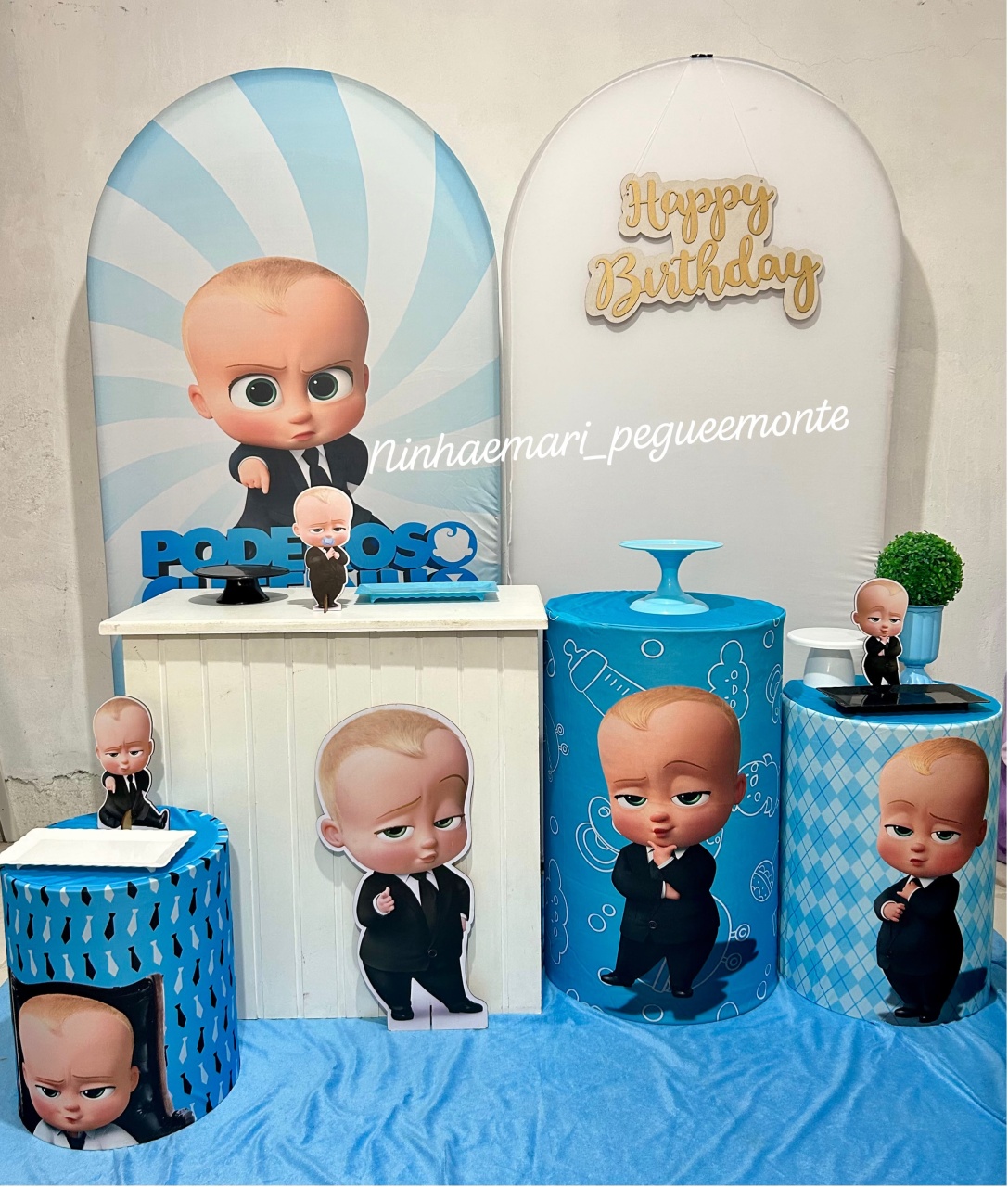 Kit Composição Poderoso Chefinho 1 - N&M-pegue e monte