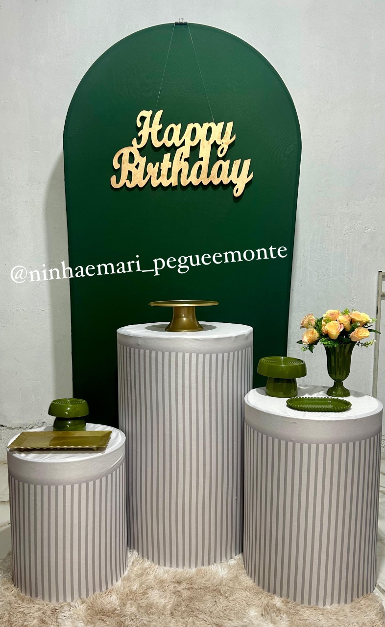 Kit Luxo Verde - N&M-pegue e monte