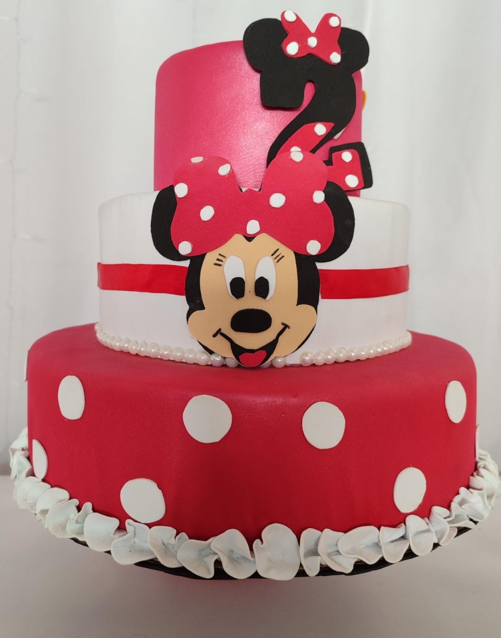 Bolofake Minnie  - N&M-pegue e monte