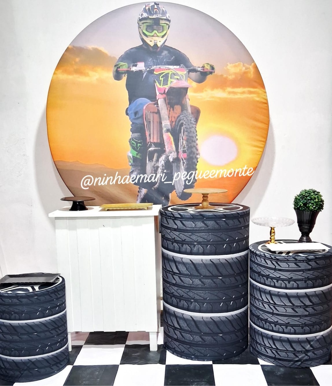 Kit Ouro Moto - N&M-pegue e monte