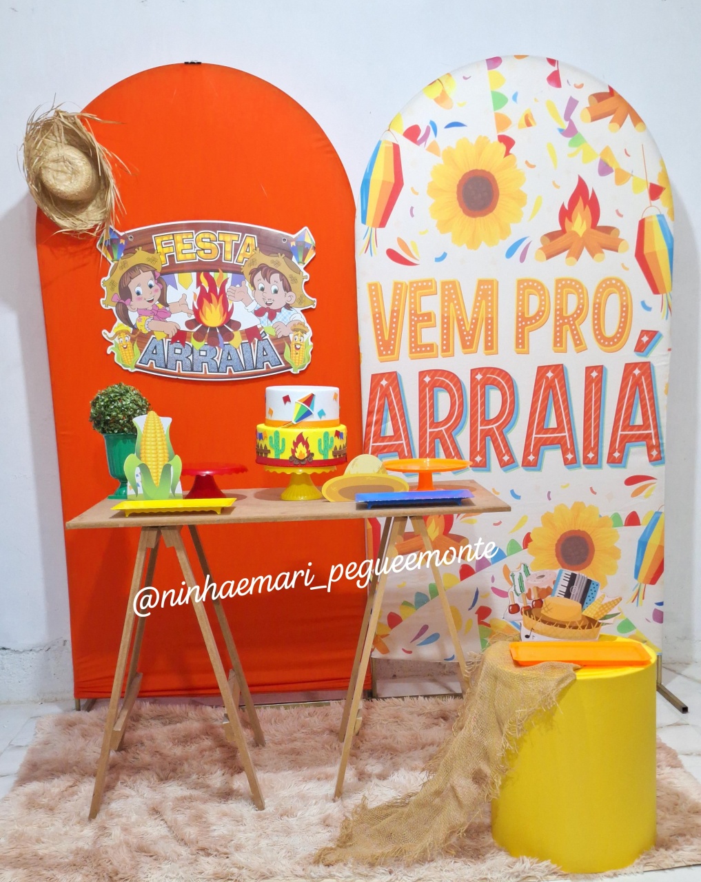 Kit Composição Festa Junina 1 - N&M-pegue e monte