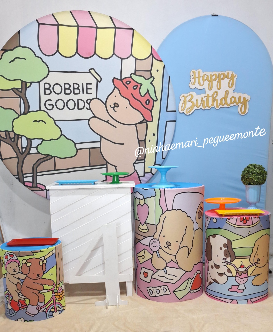 Kit Diamante Bobbie Goods Menino   - N&M-pegue e monte