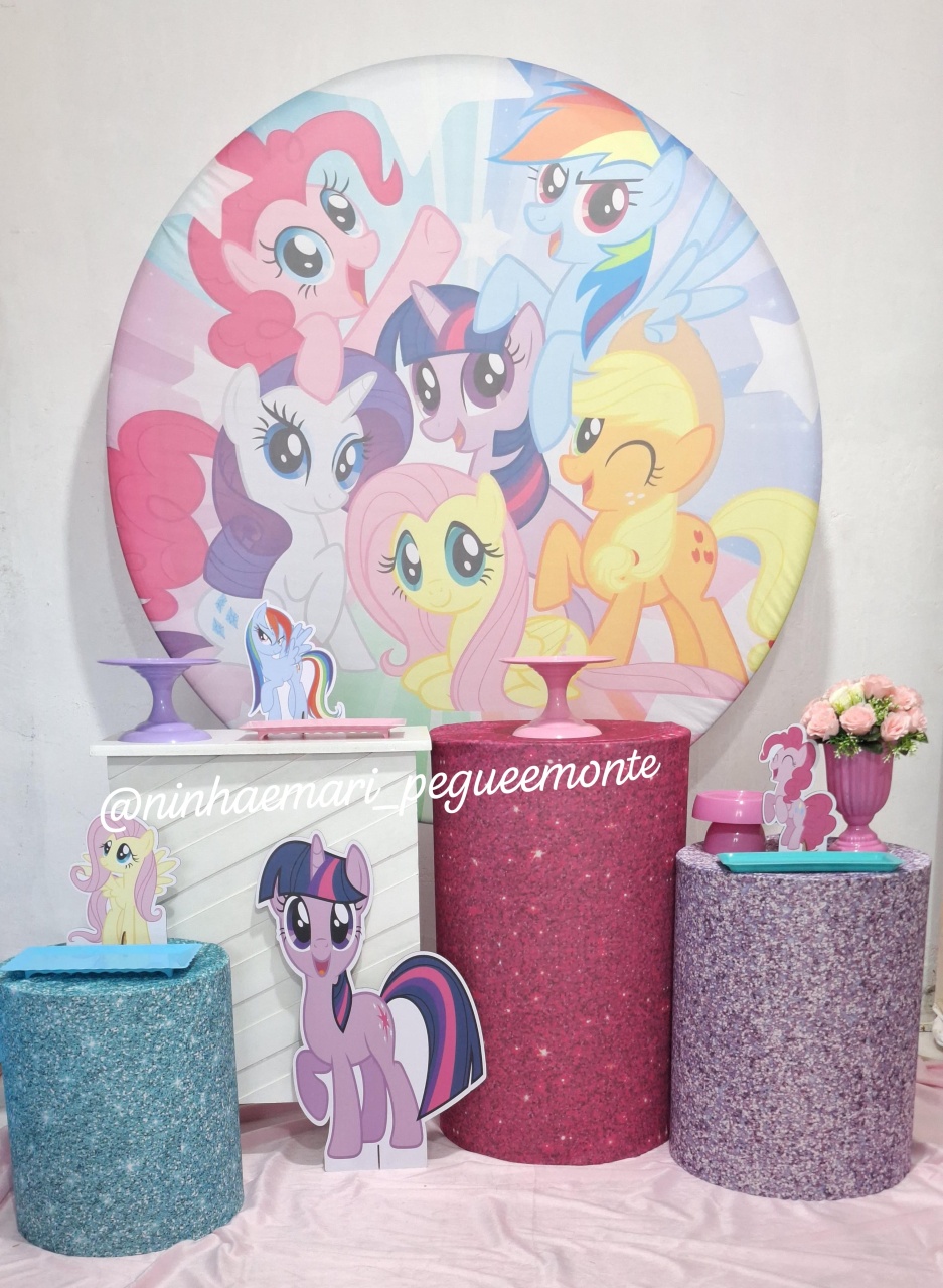 Kit Ouro My Little Poney - N&M-pegue e monte