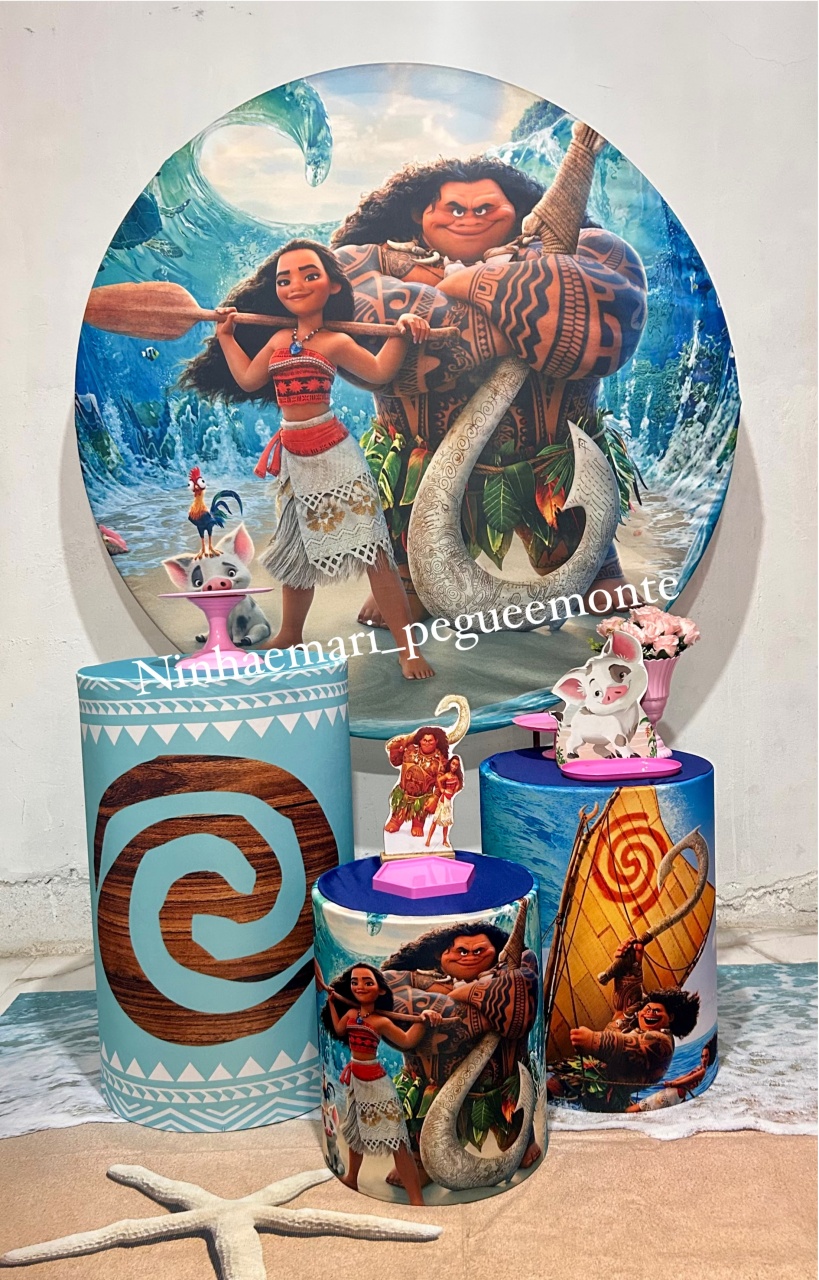 Kit Prata Moana Adulta 1 - N&M-pegue e monte