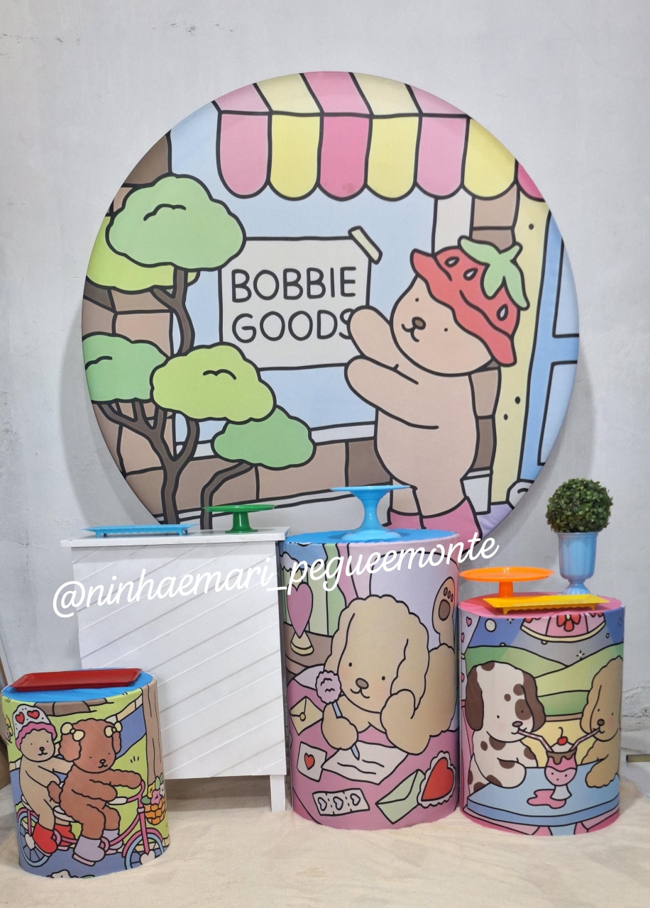 Kit Ouro Bobbie Goods Menino  - N&M-pegue e monte