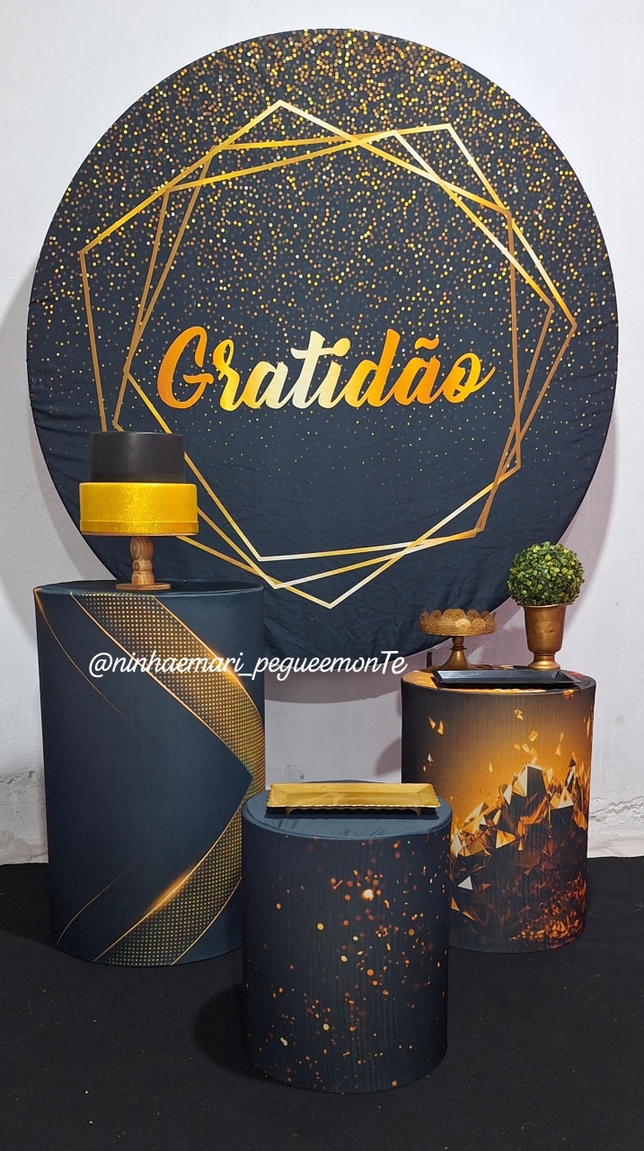 Kit Prata Gratidão  - N&M-pegue e monte