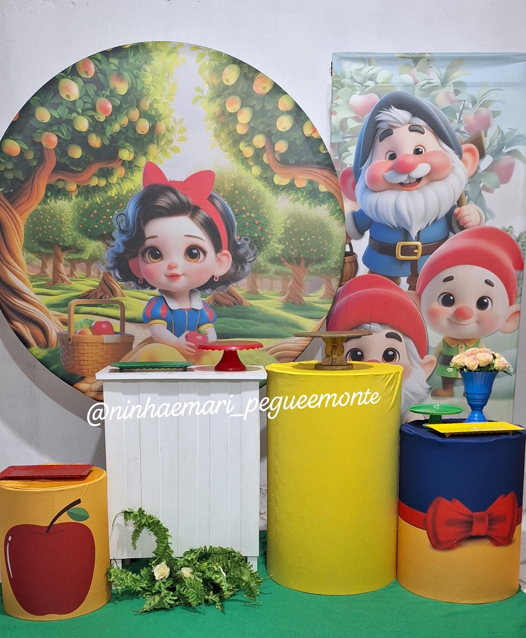 Kit Diamante Branca de Neve Baby - N&M-pegue e monte