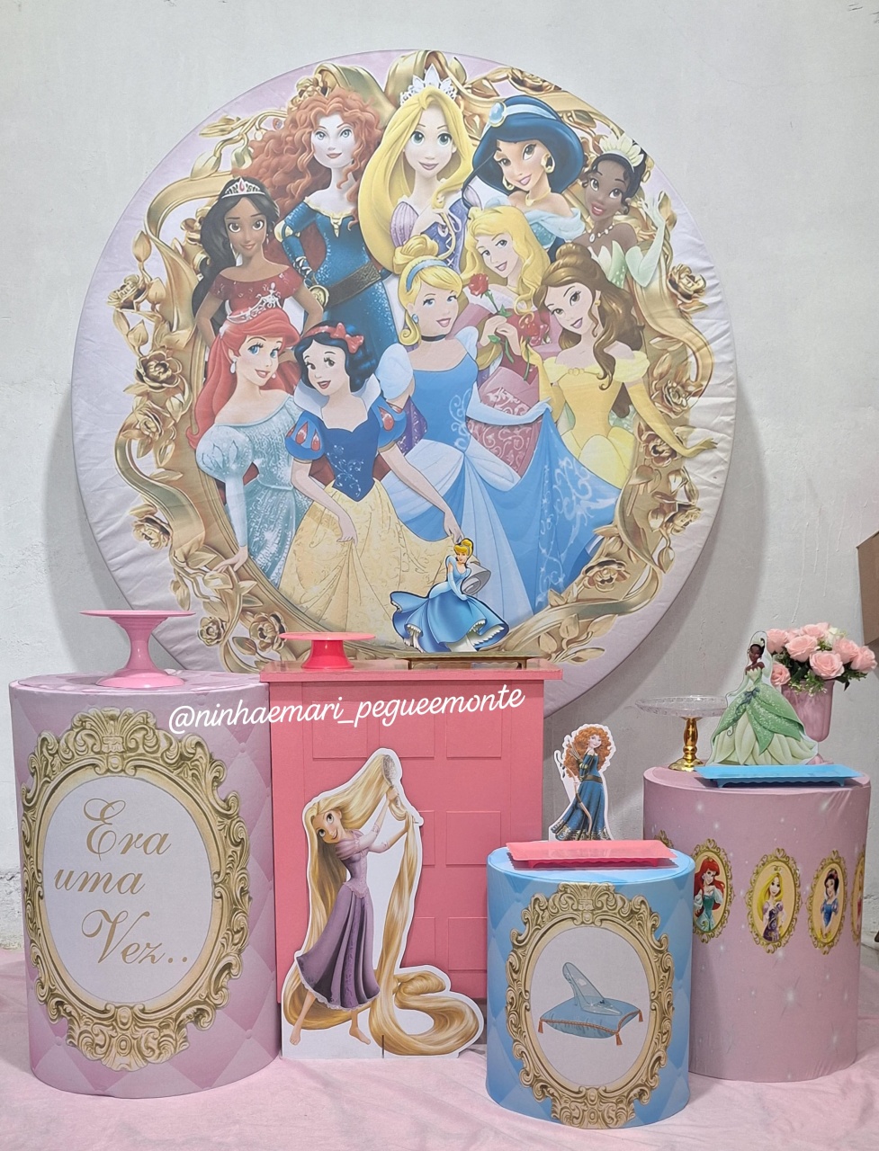 Kit Ouro As Princesas 2  - N&M-pegue e monte