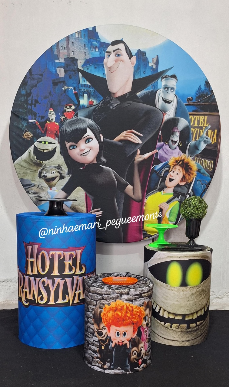 Kit Prata Hotel Transilvânia  - N&M-pegue e monte