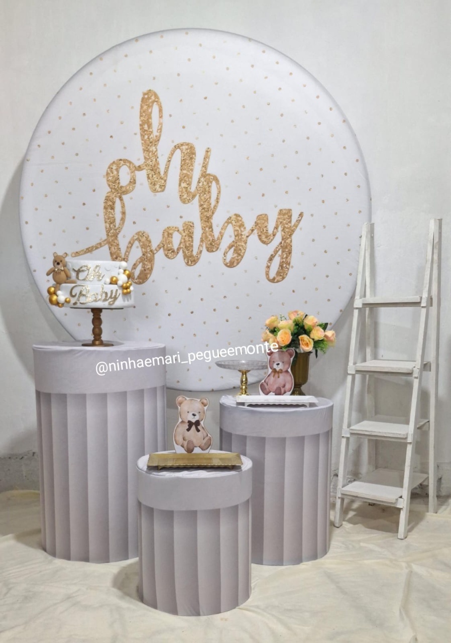 Kit Prata Oh Baby - N&M-pegue e monte