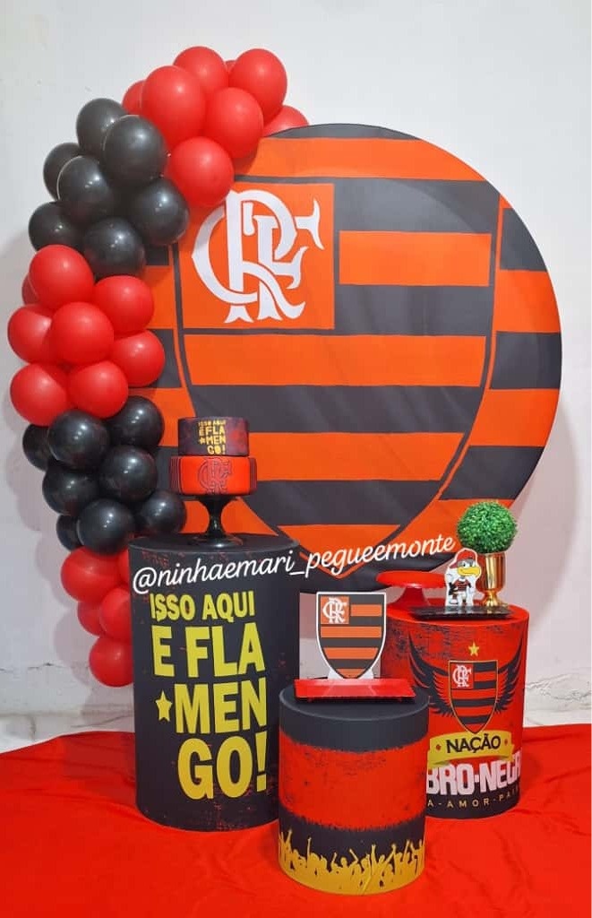 Kit Prata Flamengo 2 - N&M-pegue e monte